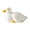 A, variant on Ceramic Duck Figurine White Small Animal Desktop Home Decoration Ornament