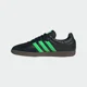 thumbnail image 5 of [JR0911] Adi-das Men's SAMBA OG Black Green *NEW*, 5 of 6