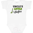 thumbnail image 3 of Inktastic Uncles Little Golfer with Golf Club and Ball Boys or Girls Baby Bodysuit, 3 of 5