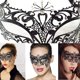 thumbnail image 2 of Máscara de mascarada de filigrana de metal con diamantes de estilo veneciano, mascarada de fiesta de Halloween negra Afortunado Sencillez, 2 of 5