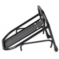 thumbnail image 1 of KAJNBN 1Pc Folding Bike Front Storage Shelf Durable Aluminum Alloy Rack Black, 1 of 8