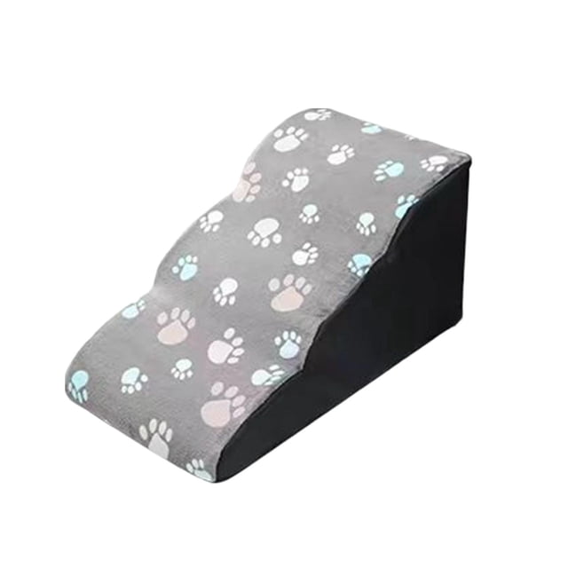Yinanstore Dog Steps Stair, Detachable Cover Pet Ladder Ramp Couch Slope Multifunctional Pet Supplies for High Beds Climbing Kitty Small Dogs Kittens , 58cmx31cmx28cm
