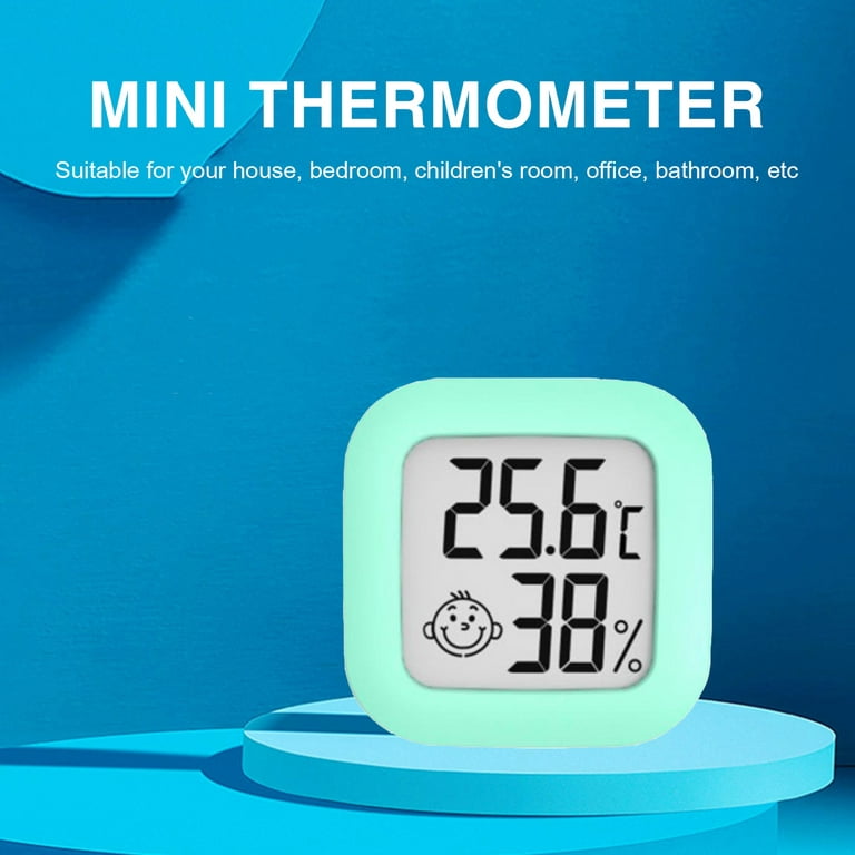 LCD Digital Thermometer Hygrometer Indoor Room Electronic Temperature  Humidity Meter Sensor Gauge Weather Station For Home