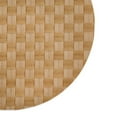 thumbnail image 2 of Natural Basketweave Round Woven Placemat (Set of 4), 2 of 3