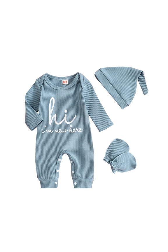 Newborn Baby Boys One-piece Romper Infant Outfit