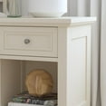 thumbnail image 5 of Homestyles Naples Wood Nightstand in Off White, 5 of 9
