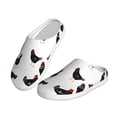 thumbnail image 2 of Picia Funny Chicken for Women's Lamb-hug Comfy Fleece House Slippers Memory Foam, Slip-on House Shoes Indoor Outdoor-44/45, 2 of 7