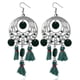 thumbnail image 4 of Bohemian Brincos Drop Long Tassel Beads Earrings For Women Ethnic Bouc--Red|Model code6151 Red, 4 of 4