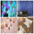 thumbnail image 4 of 300 LED Curtain Lights Waterproof String Light Rope Christmas Fairy Lights w/ Remote Control for Wedding Birthday Home Decor, 4 of 7