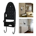 thumbnail image 1 of Soporte para tabla de planchar Soledad organizador de plástico PBT montaje en pared negro, 1 of 10