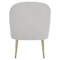 thumbnail image 5 of Safavieh Areli Modern Wood and Fabric Dining Arm Chairs, Light Gray, 5 of 6