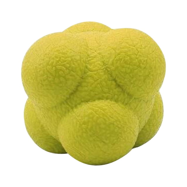 Hexagonal Ball Reflex Trainer Sensitive Reaction Ball Agility Speed Trainer