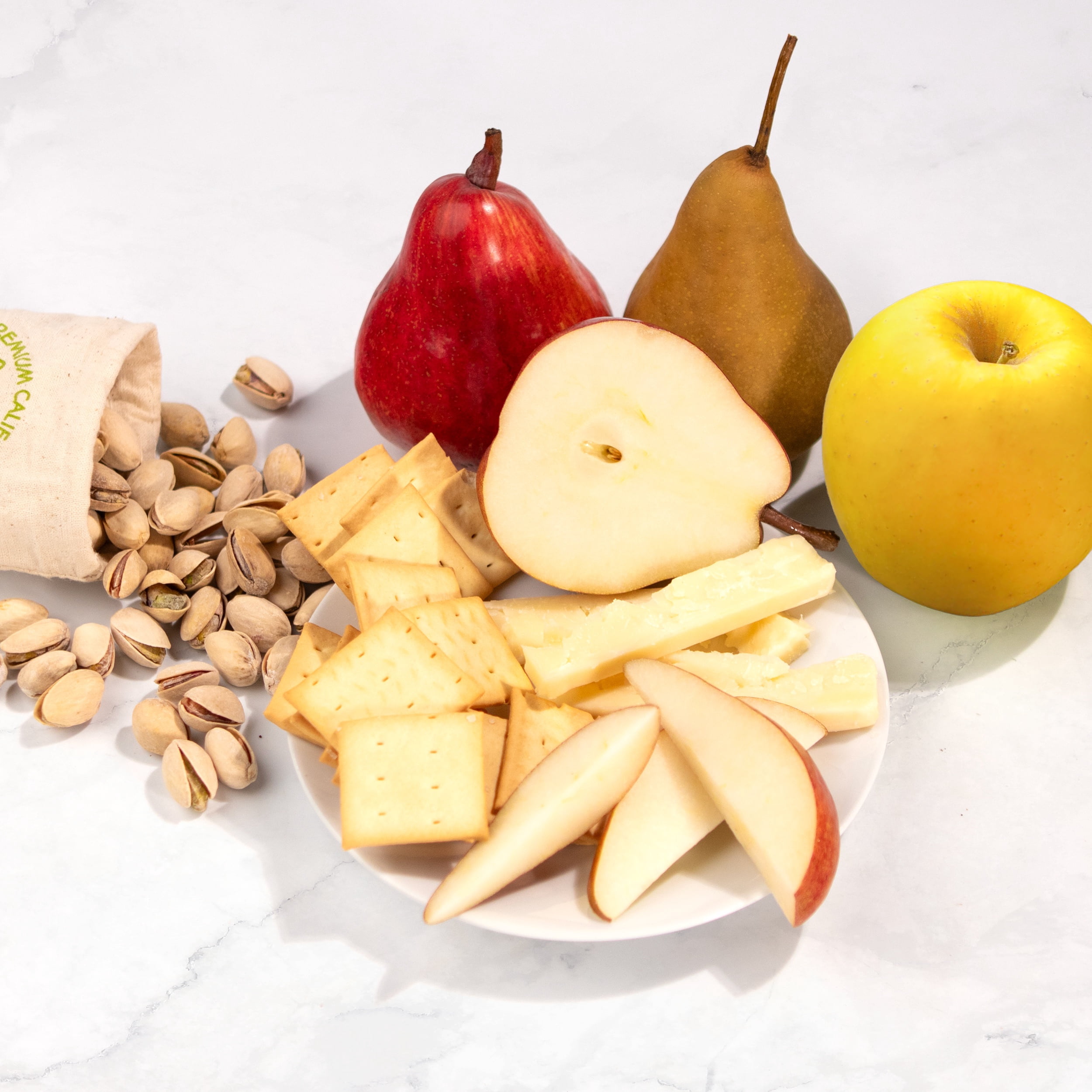 Golden State Fruit Fruit, Nut & Cheese Gift Basket