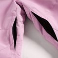 thumbnail image 6 of Ski Pants Men Waterproof Warm Outdoor Bib Insulated Ripstop Veneer Cargo Hiking Pants Women Snow Pants Pink XXL, 6 of 7