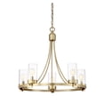 thumbnail image 3 of Trade Winds Ashland 5-Light Chandelier in Natural Brass, 3 of 6