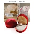 thumbnail image 3 of ziyahi Ring Box Wedding Engagement Organizer Storage Carrying Jewelry Case Packing Jewelries Party Gift Present Proposal Ring Box Ring Box, 3 of 6