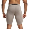 thumbnail image 3 of Men's Liner Compression Swim Trunks Quick Dry Bathing Suit Stretch 2 in 1 Beach Swimming Shorts, 3 of 6