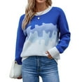 thumbnail image 1 of Tralilbee Women's Printed Drop Shoulder Sweatshirt, 1 of 6
