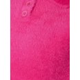 thumbnail image 5 of Shirt Collar Buttoned Short Sleeve Fluffy Sweater, 5 of 5