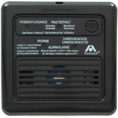 Atwood RV Carbon Monoxide and Propane Gas Detector - (Best Carbon Monoxide Detector For Rv)