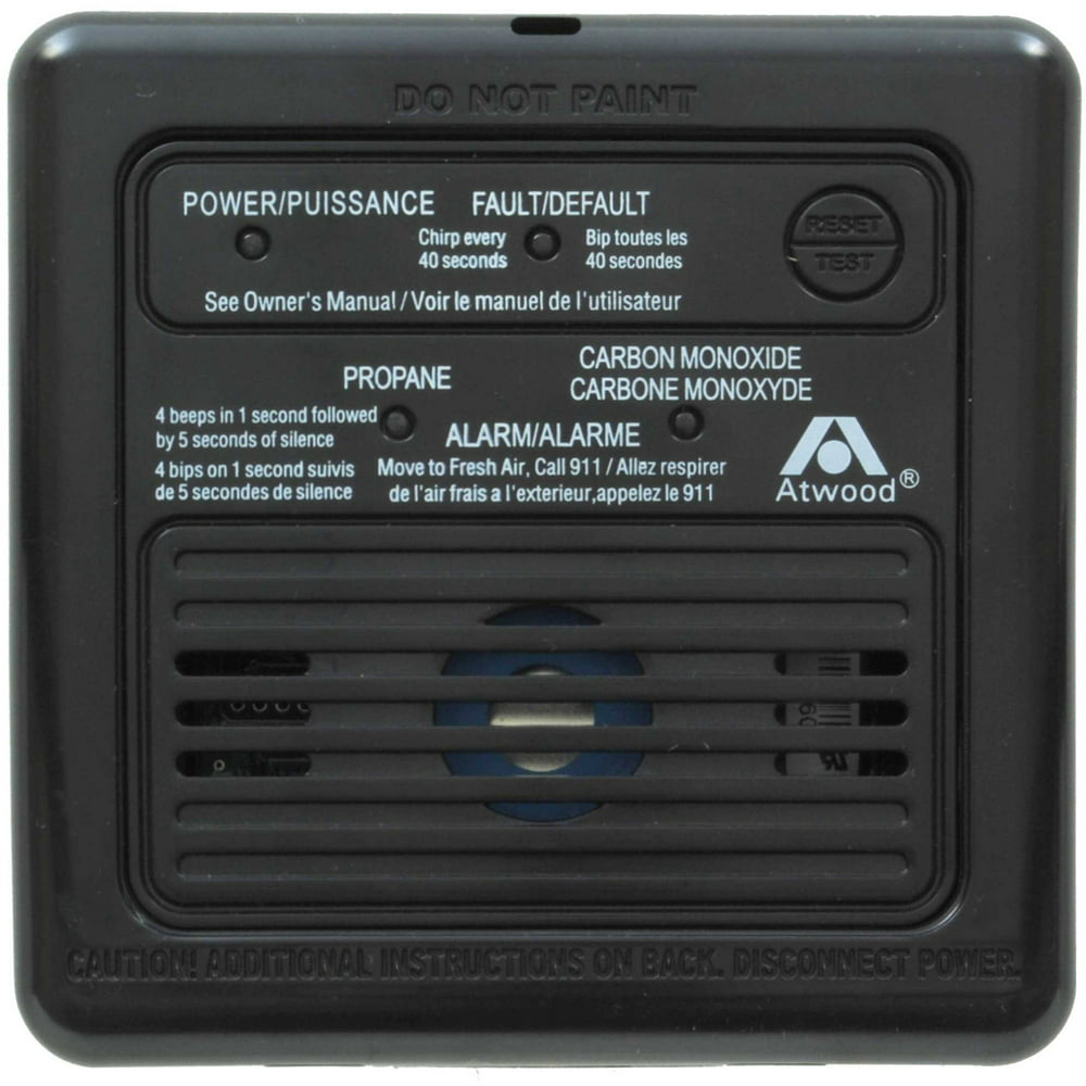 Atwood RV Carbon Monoxide and Propane Gas Detector 12V