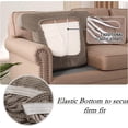thumbnail image 3 of Housse de Coussin Extensible pour Canapé 1 Pce (1 Ivoire), 3 of 6