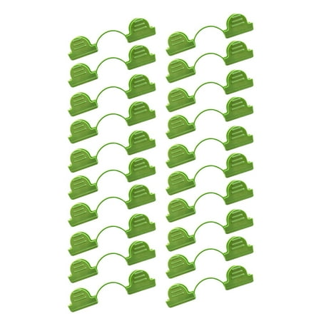 

Christmas 20PCS Greenhouse Clamp Clips Greenhouse 4mm Frame Shading Net Rod Film Clips
