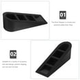 thumbnail image 5 of 4pcs Door Wedge Stopper Practical Door Wedge Rubber Creative Door Stopping Tool, 5 of 8