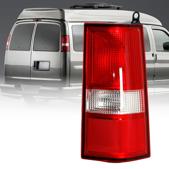Tail Lamp Halogen Passenger For 2003-2023 Chevy Express/GMC Savana Light Right