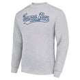 thumbnail image 2 of Men's Starter  Heather Gray Tampa Bay Lightning Tailsweep City Pullover Sweatshirt, 2 of 3