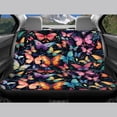 thumbnail image 6 of Pzuqiu Butterflies Car Seat Covers Full Set Easy to Install, for Front Seats SUV Seats Auto Interior Suitable for Trucks Sedans, 6 of 10