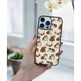 thumbnail image 5 of FINCIBO Soft Rubber Cover Case for Apple iPhone 13 Pro Max 6.7" 2021 (NOT FIT iPhone 13 mini 5.4"/iPhone 13 Pro 6.1"/iPhone 13 6.1" 2021), Brindle Brown English Bulldog Funny Playful Postures, 5 of 5
