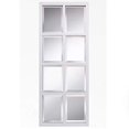 thumbnail image 4 of Kate and Laurel Stryker Windowpane Framed 8-Pane Wall Accent Mirror, White, 4 of 5