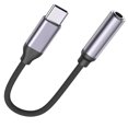 thumbnail image 2 of Cable De Audio De 11,6 Cm/4,56 Pulgadas Tipo C A 3,5Mm Convertidor De Audio Portátil De 3,5Mm Adaptador De Audio Tipo C Adaptador De Conector De Auriculares Hembra sonducket EL010116-00, 2 of 6