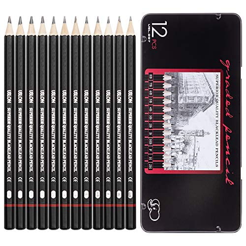 Art Nation Woodless Graphite Pencils 2H HB 2B 4B 6B 8B for Sketch Art  Sketch Pencils Drawing Pencils 6 PCS Set