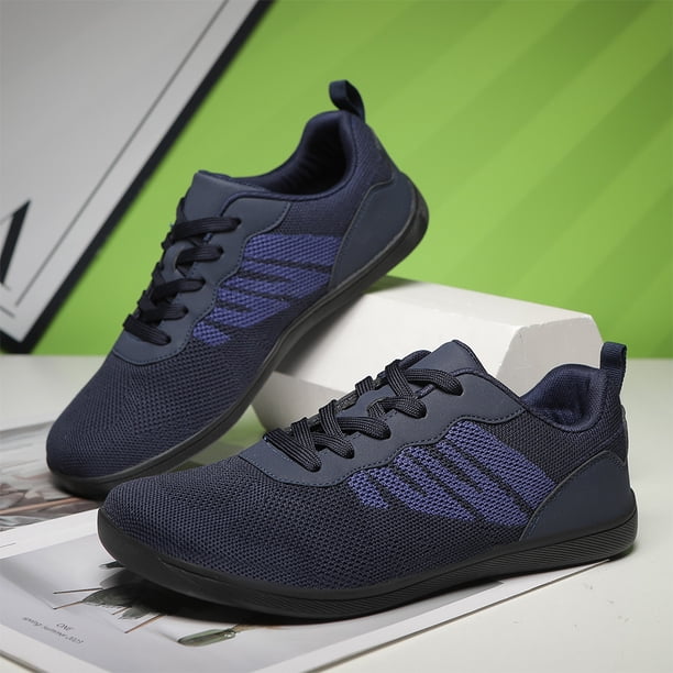 Zapatos minimalistas descalzos Zapatillas de deporte de malla de moda antideslizantes para actividades al aire libre