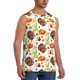 thumbnail image 2 of Fotbe Men's Camiseta sin Mangas Estampada para Hombres, Playera Casual para Gimnasio, Entrenamiento, Playa-Small, 2 of 7