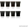 thumbnail image 3 of Ekena Millwork 3"W x 12"D x 2"H Heaton Hidden Support Bracket with 8" Support Depth, Steel (4-Pack), 3 of 8