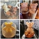 thumbnail image 4 of Molde de silicona para fondant de osito de peluche 3D, molde de silicona para animales, molde para jabón, vela, cubo de hielo para café, leche, té, caramelos, gomi, 4 of 11