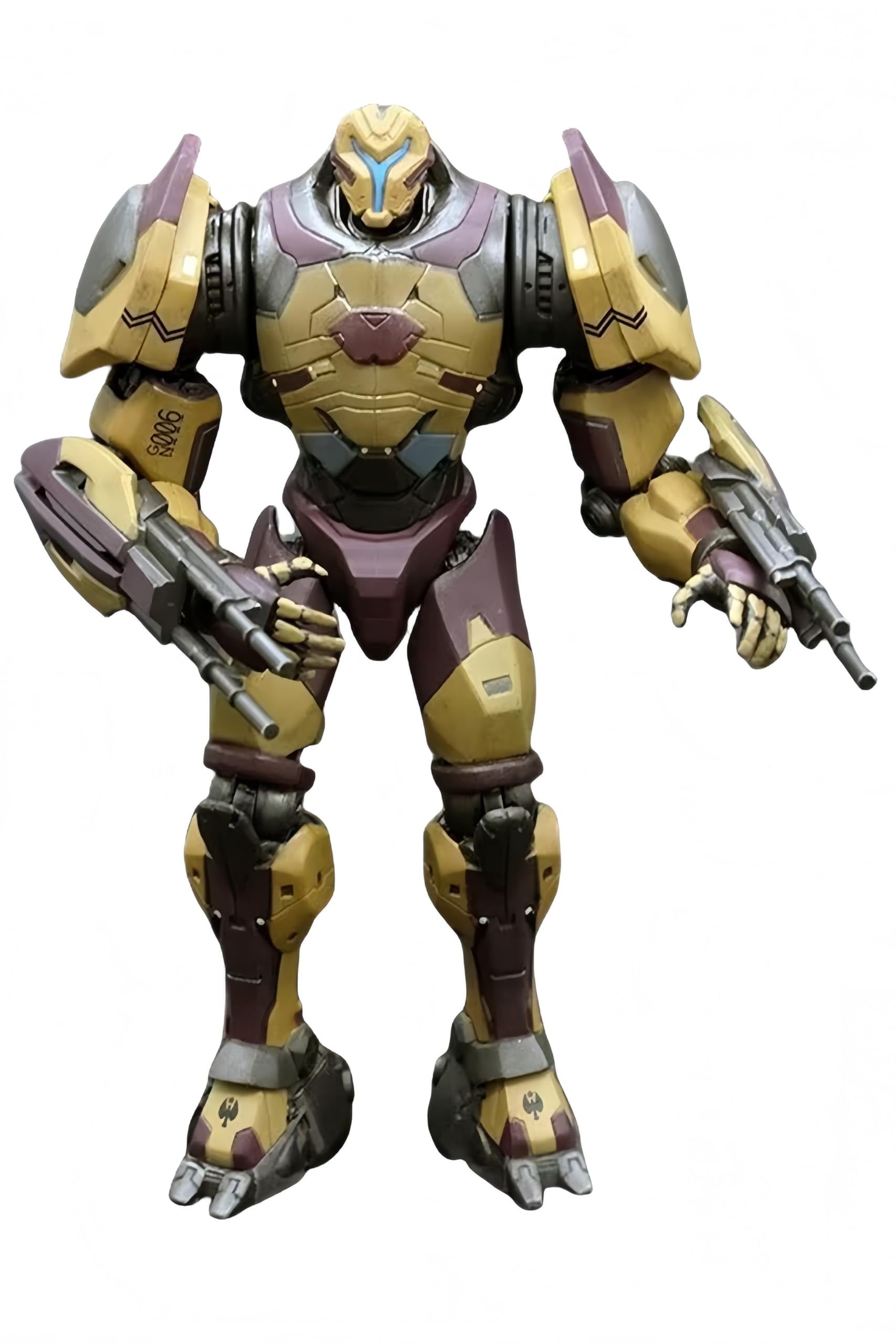 Neca Pacific Rim Jaeger Gipsy Danger & Kaiju Leather back