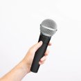 thumbnail image 1 of Microphone Dynamique Noir Mode de Ramassage Supercardioïde Microphone Vocal avec Performance Longue Durée, 1 of 8