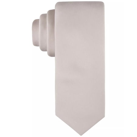 Calvin Klein NATURAL Men's Unison Solid Tie, US One Size
