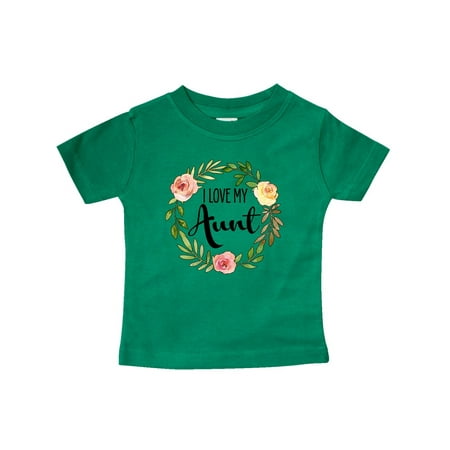 

Inktastic I Love my Aunt- flower circle Gift Baby Boy or Baby Girl T-Shirt