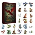 thumbnail image 2 of Christmas Countdown For Kids, Dragon In The Forest 24-Day Countdown Calendar Blind Box - 24 Surprise Gifts, 2D Flat Designs, Airplane Box Included - For Kids & S, Christmas, 2 of 9