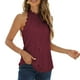 thumbnail image 1 of Camisetas sin mangas de encaje, camisetas sin mangas de encaje, camisetas sin mangas con cuello halter para mujer, blusa para mujer, probada profesionalmente, 1 of 6
