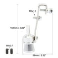 thumbnail image 3 of 2pcs M Size Silver Tone Universal Turbo Sound Whistle Muffler Exhaust Pipe Car Roar Maker, 3 of 6