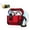 Red, variant on ELEHOLD Rugged Case for Airpods Pro (2019) with Secure Lock, Auto-Open Design Shockproof Wireless Charging Full Protection Cover with Carabiner Clip for Airpods Pro (2019),Bluewhite