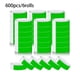 thumbnail image 3 of Pulseras de papel Billuyoard 6 rollos para club nocturno surtido de pulseras para fiestas verde, 3 of 6
