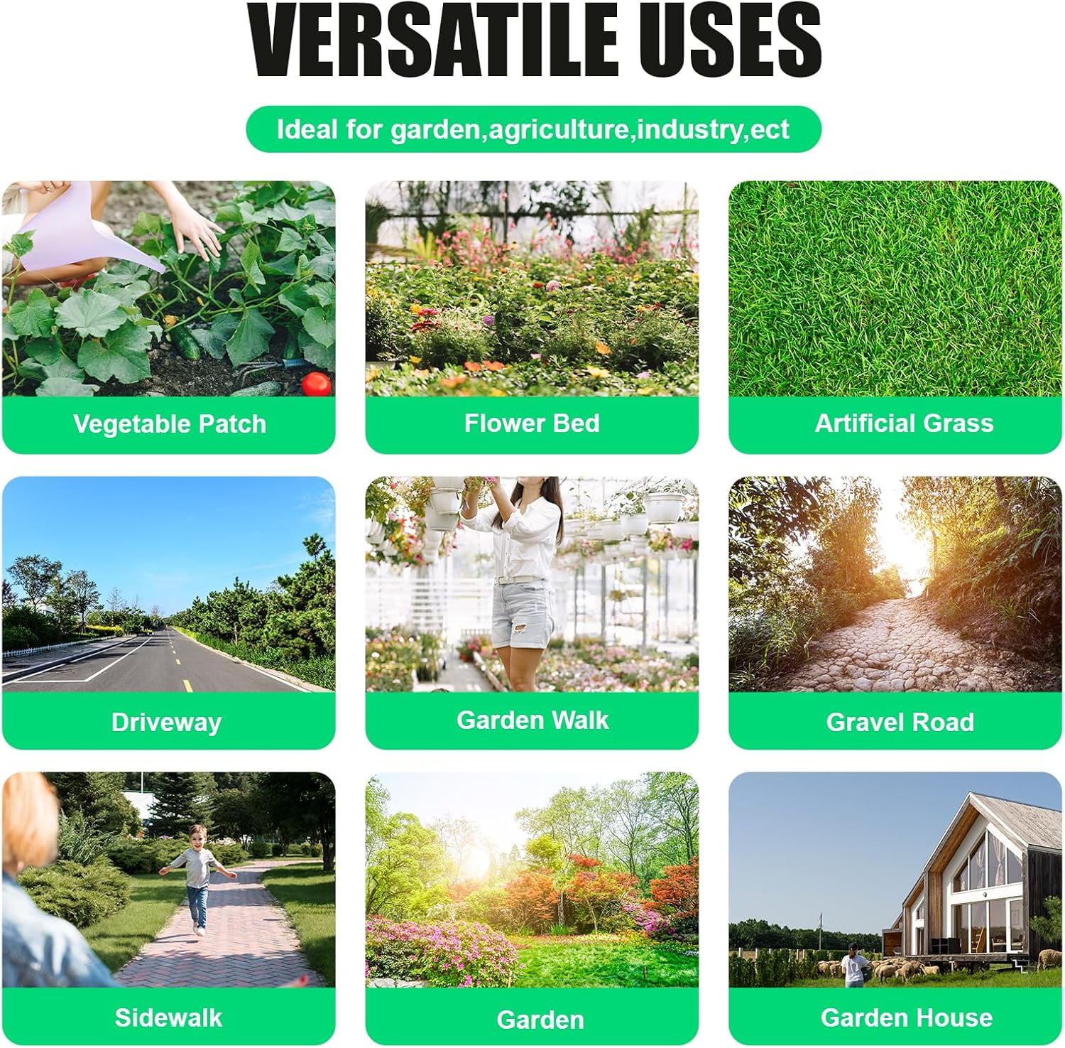 Garden Landscape Fabric 4x180ft Weed Barrier Fabric Heavy Duty,Weed Blocker Fabric, Garden Landscaping Fabric for Underlayment, Gardening Ground, Commercial Driveway Weed Block Cover Mat