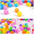 thumbnail image 2 of Pelota de plástico suave para piscina de agua de océano, juguete divertido para nadar para bebés y niños, 100 Uds., 2 of 6